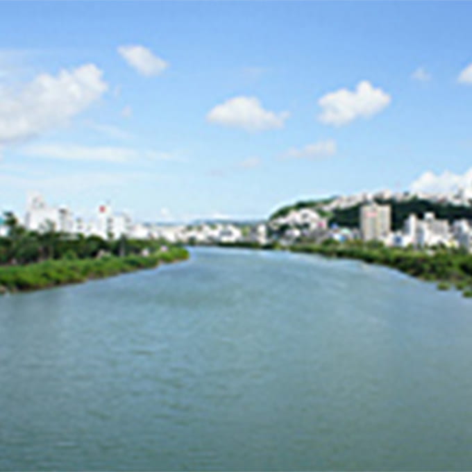 ②国場川