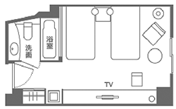 クラブツインのレイアウト画像