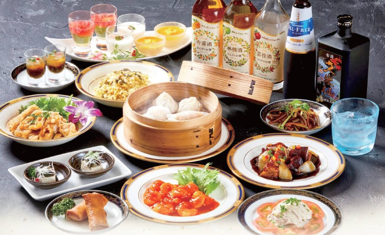 中国料理 桃翠<br>【平日ディナー＆土日祝日ランチ】<br>わいわいGOGOプランのアイキャッチ画像