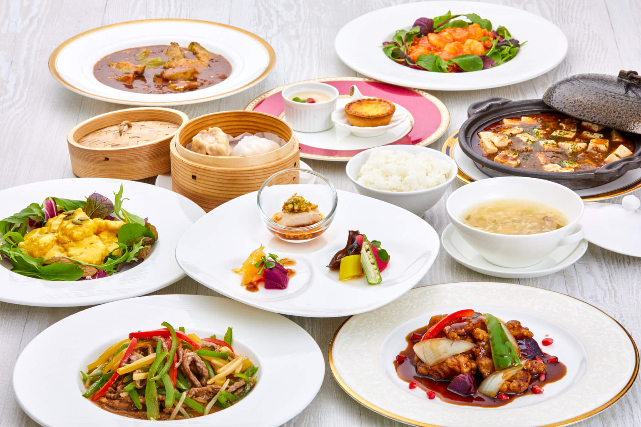 【桃翠】本格中国料理を味わう「ランチセットメニュー」の画像