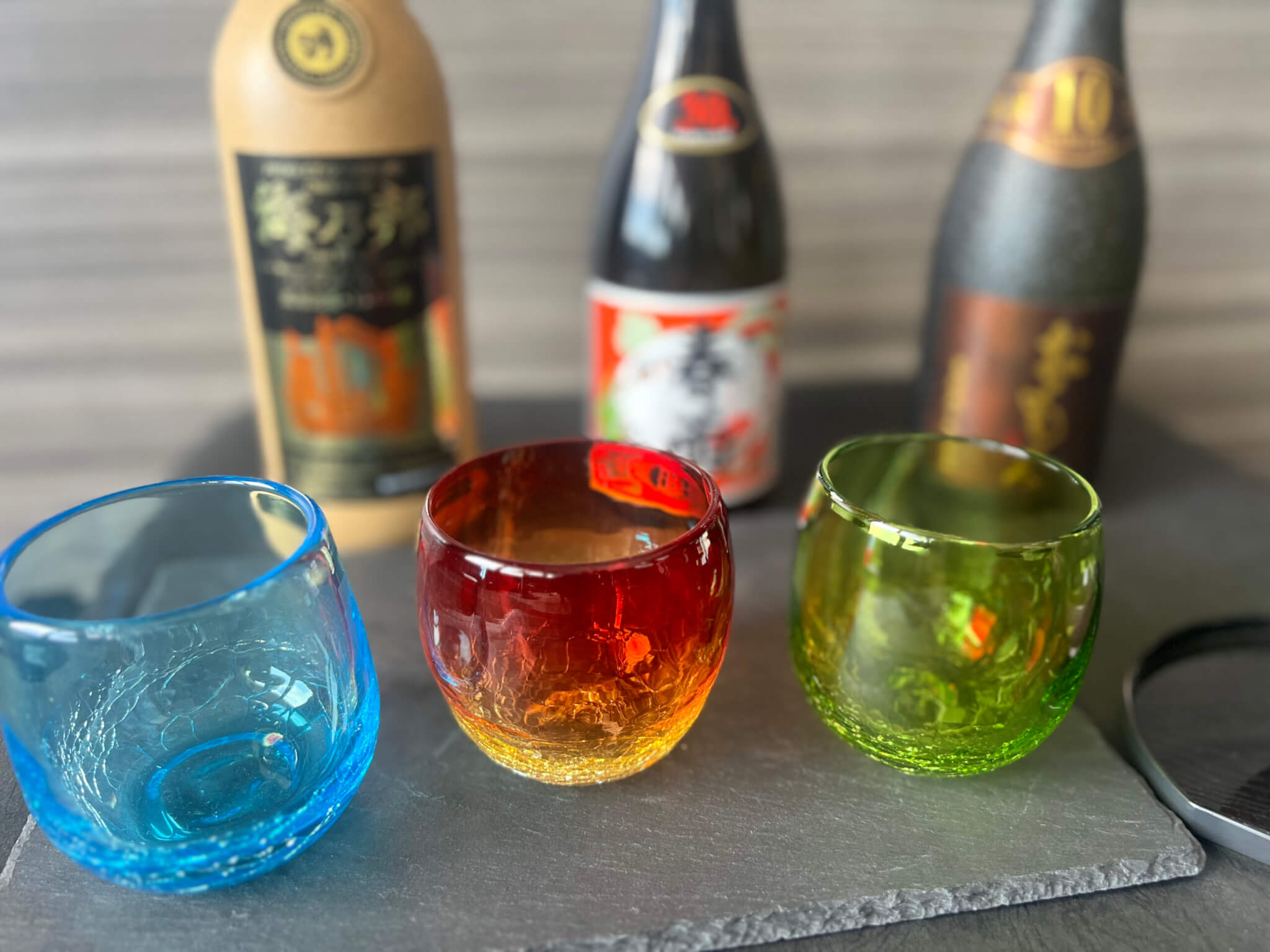 BAR LOUNGE「Starlight」<br>【琉球ガラスと嗜む】泡盛飲み比べセットの販売開始！のアイキャッチ画像